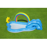 Detské ihrisko Bestway Sunny Rainbow 257/145 /91 cm modré